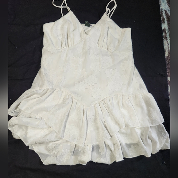 Wild Fable Textured White Top - Picture 1 of 5